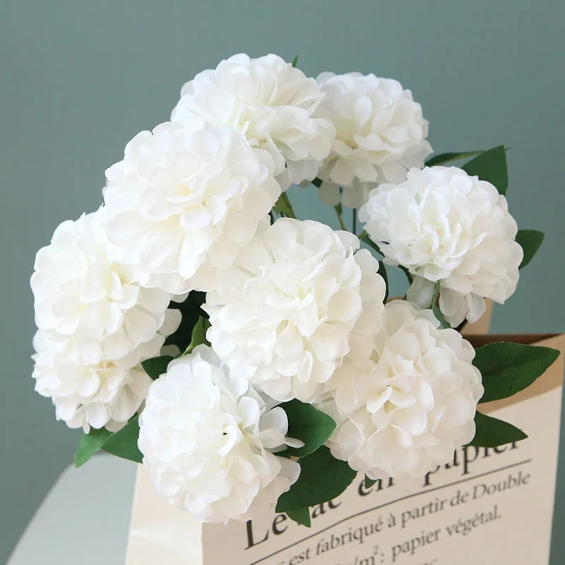 lot de 10 bouquets de pissenlit artificiels pour décoration intérieure et événements - vue 16 sur 18