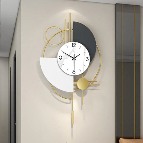 horloge murale moderne et élégante pour décoration intérieure - vue 12 sur 13