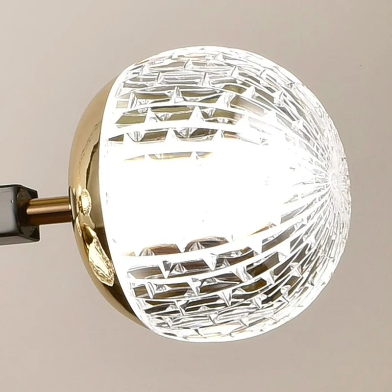 lustre design boules éclairage intérieur salon fantaisie - vue 6 sur 10