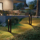 110V 220V DC12V 15W LED étanche lampe à gazon COB LED borne extérieure lumière extérieure sol jardin cour éclairage routier
