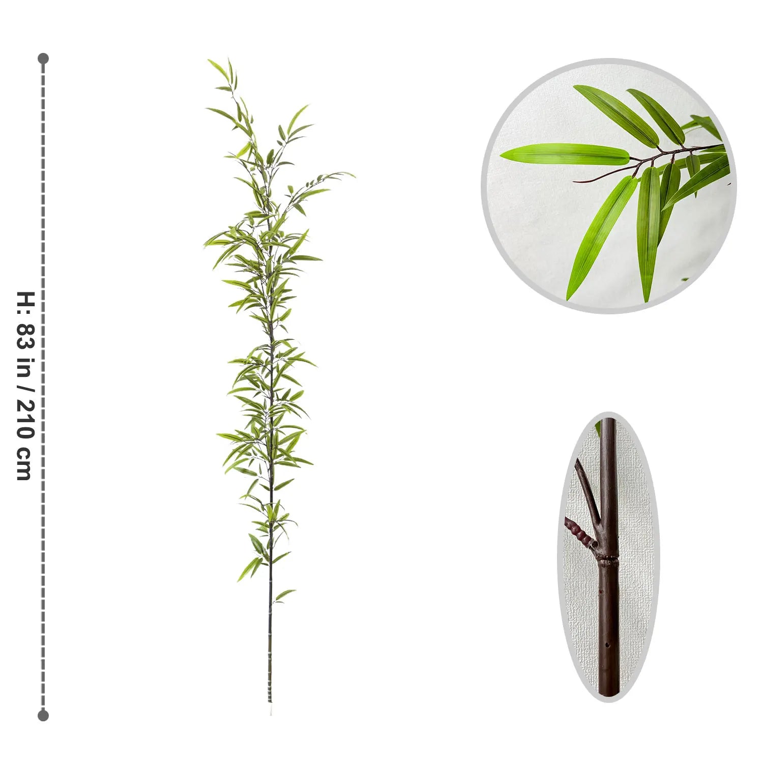 feuilles de bambou artificielles pour décoration d'événements et fêtes - vue 15 sur 23