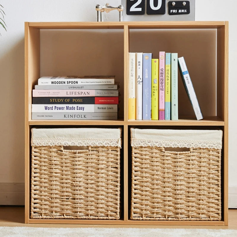 panier de pique-nique en osier pour rangement divers - vue 6 sur 21