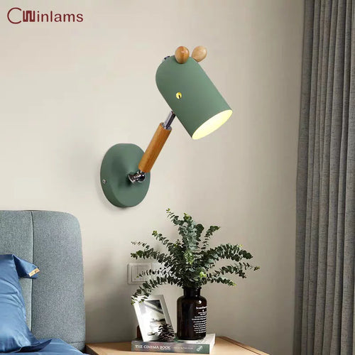 applique murale moderne pour chambre d'enfants style dessin animé - vue 2 sur 9