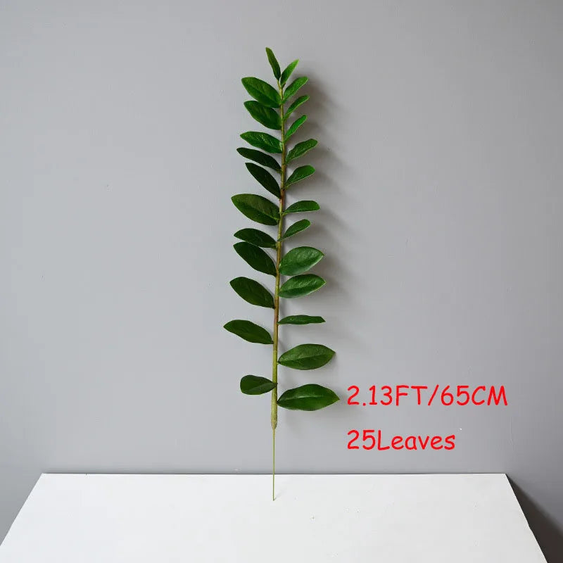 grandes branches artificielles de ficus pour décoration tropicale - vue 14 sur 15