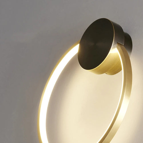 applique murale led en laiton style art déco pour intérieur moderne - vue 7 sur 23