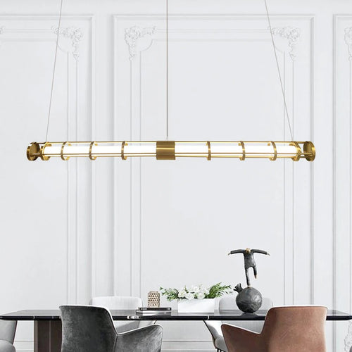 suspension tube nordique moderne pour décoration intérieure - vue 3 sur 10