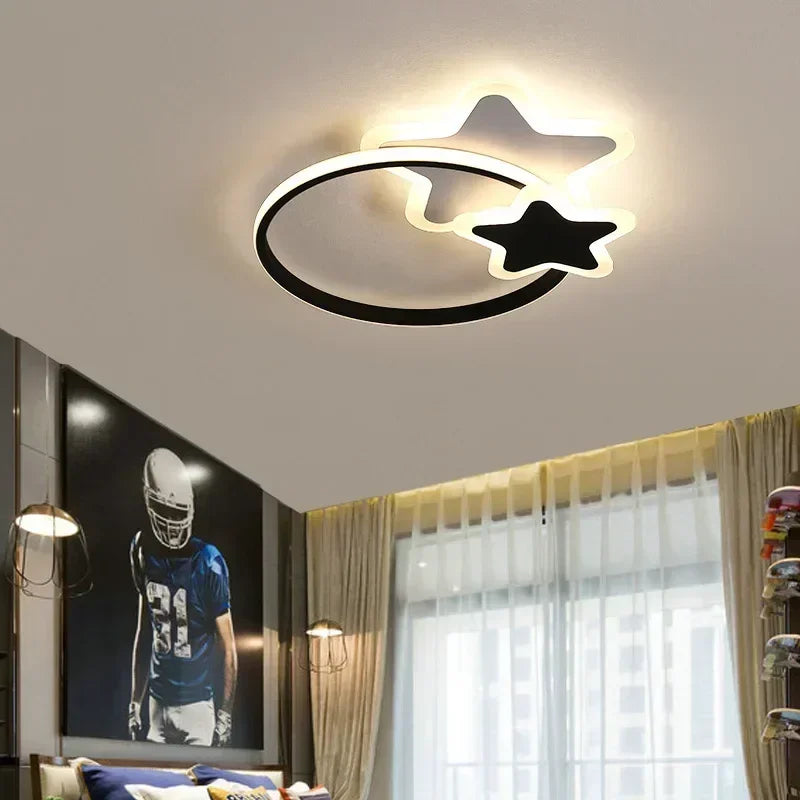 Plafonnier moderne à leds pour intérieur décoration maison - vue 3 sur 24