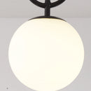 plafonnier led en verre moderne nordique de haute qualité