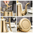 bouilloire inox avec infuseur amovible tous feux 2l