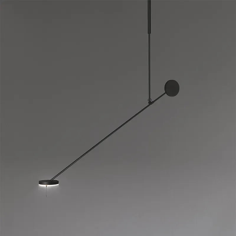 Plafonnier Led design nordique pour Tables basses de restaurant bureaux de chambre lampes suspendues noires luminaire de décoration de la maison