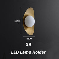 Applique murale LED post-moderne nordique