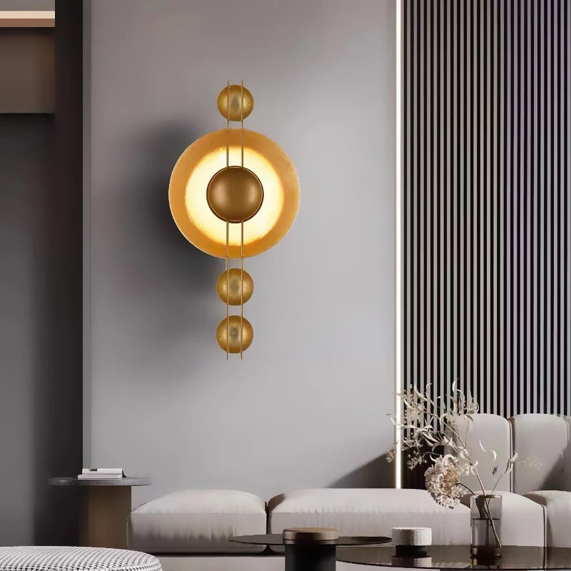 applique murale led design américain pour décoration élégante - vue 3 sur 6