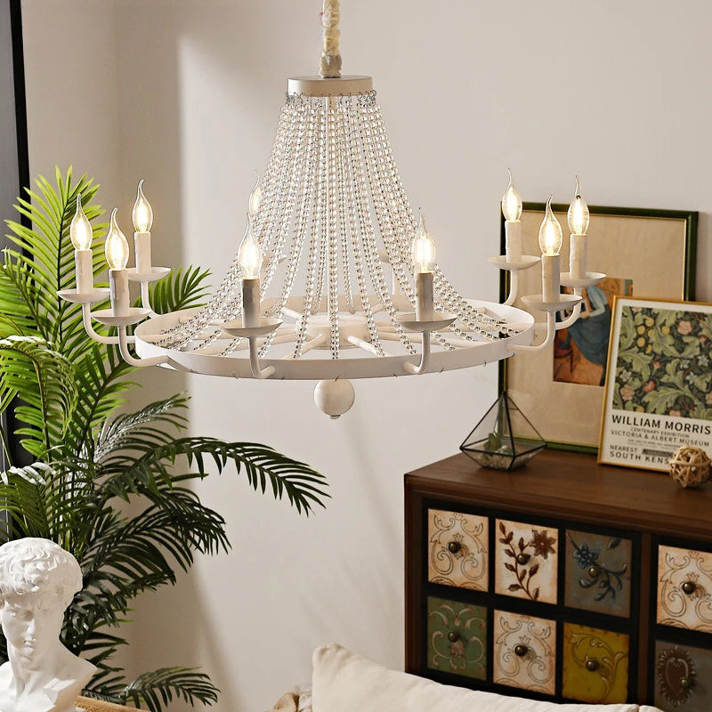 lustre cristal suspendu lumineux pour décoration intérieure élégante - vue 5 sur 18