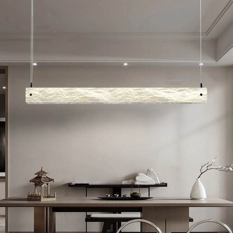 suspension imitation marbre idéale pour bar restaurant - vue 3 sur 8