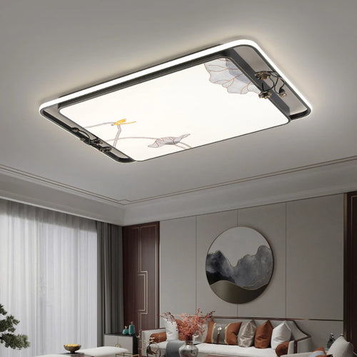 plafonnier led multicolore en émail pour intérieur moderne - vue 6 sur 16