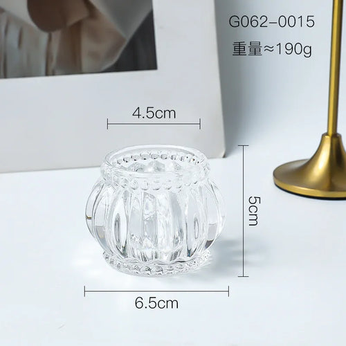 lampe citrouille sphérique en verre pour décorations artisanales - vue 10 sur 11