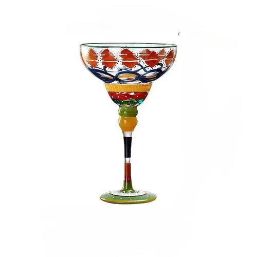 Verre cocktail fait main design artistique 330 ml
