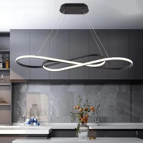 plafonnier led moderne avec télécommande pour éclairage intérieur - vue 5 sur 10