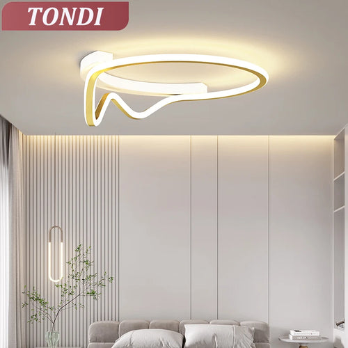 plafond moderne à LEDs lumière pour salon chambre salle à manger étude cuisine plafond éclairage décoration de la maison lampes Lustre