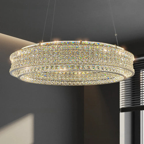 lustre de luxe en cristal pour restaurant bar et hôtel intérieur