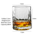 Verres whisky old fashioned gravés motif décoratif