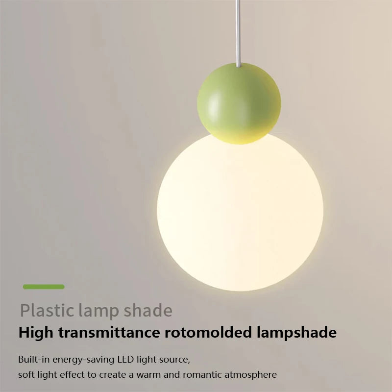 lustre nordique led suspension boule blanche lait luminaire