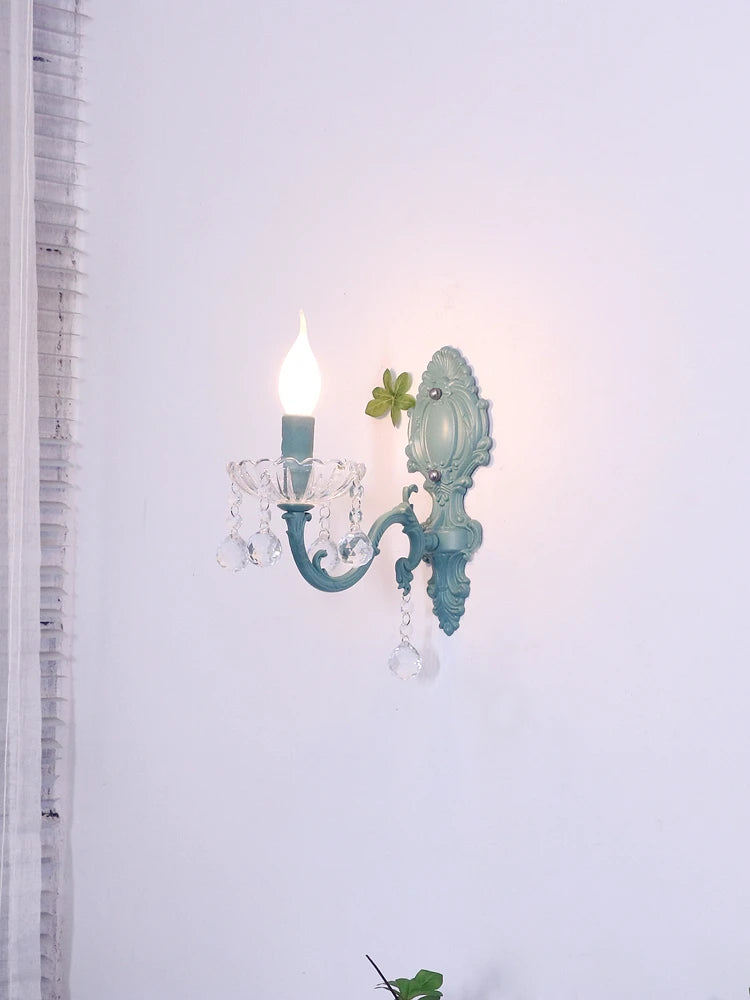 applique murale en cristal pour éclairage intérieur décoratif - vue 3 sur 10