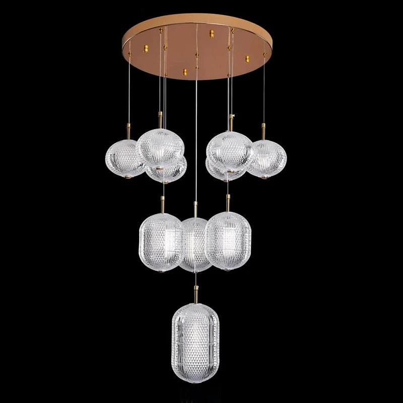 Lustre moderne pour salle à manger pour plafond éclairage - vue 5 sur 9