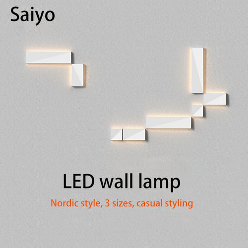 applique murale led nordique pour décoration loft et salon