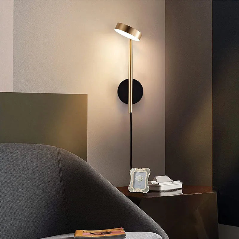 Applique murale led interrupteur rotatif - vue 4 sur 6