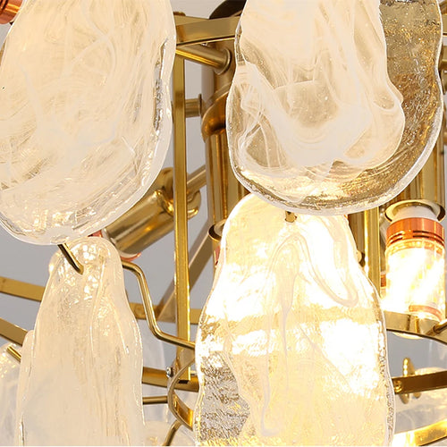 suspension rétro en verre moderne pour décoration intérieure 2024 - vue 7 sur 11