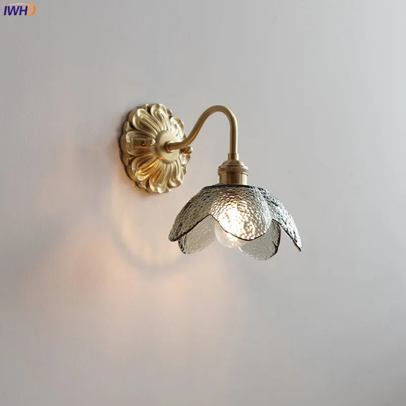 Applique murale LED en verre gris fumé - vue 3 sur 23