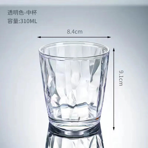 Verres incassables reutilisables style moderne pour fetes