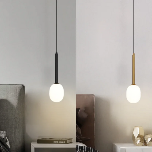 lampe de chevet moderne en forme d'oeuf pour intérieur créatif