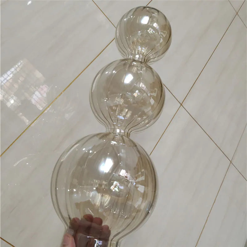 lustre en verre design chinois décoration esthétique pour intérieur - vue 10 sur 12
