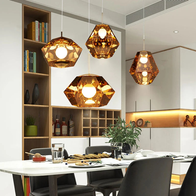 lustre nordique moderne pour bar restaurant café créatif - vue 5 sur 14