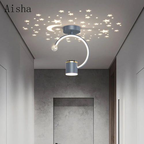 plafonnier créatif design moderne pour intérieur et extérieur - vue 3 sur 7