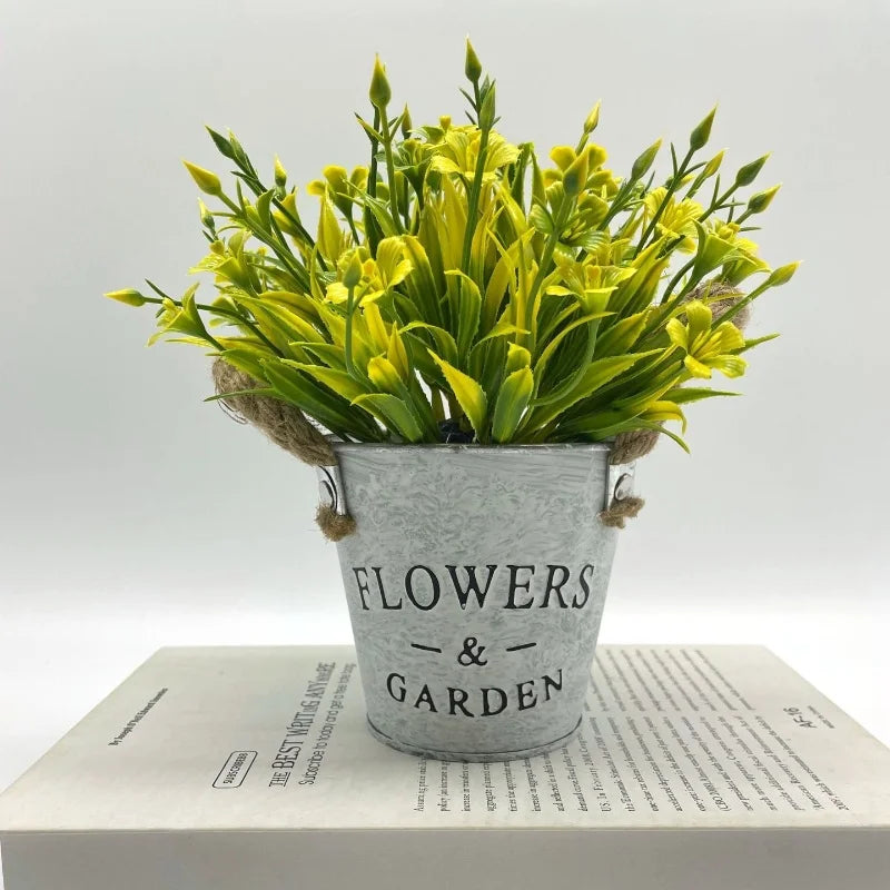 faux bonsaï en pot plante artificielle pour décoration intérieure - vue 8 sur 11