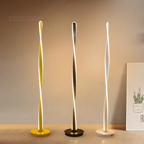 lampadaire led moderne à intensité variable pour décoration intérieure