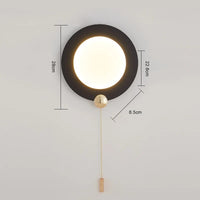 Applique simple moderne nordique avec interrupteur