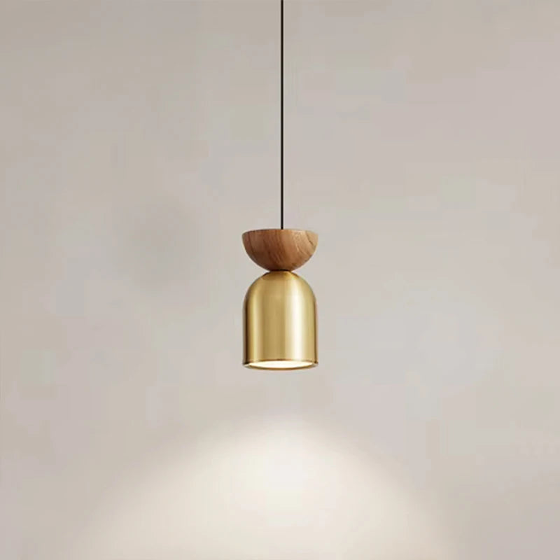 suspension moderne en cuivre pour décoration créative et personnalisée