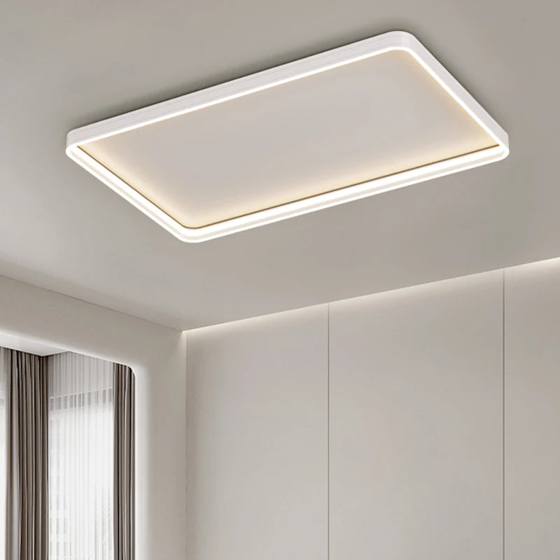 Plafonnier LED forme éclairage intérieur décoratif - vue 5 sur 18