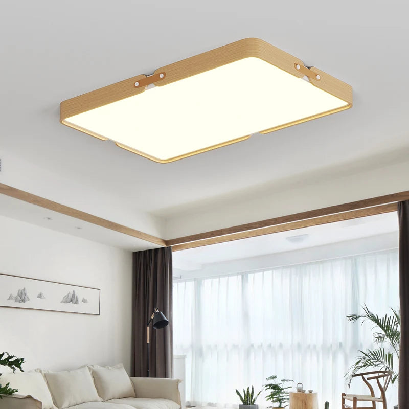 plafonnier ultra-fin design nordique moderne décoratif minimaliste