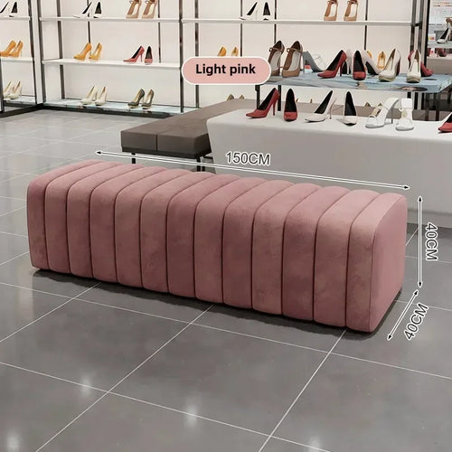 banc à chaussures design moderne avec repose pieds doux et confortable - vue 15 sur 26