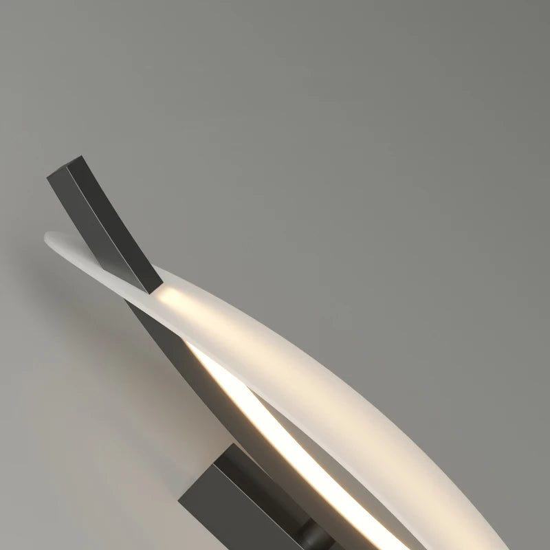 Chambre chevet Simple appliques Style moderne chambre allée couloir lampe Style créatif personnalité Loft décor applique murale LED lumière - vue 11 sur 14