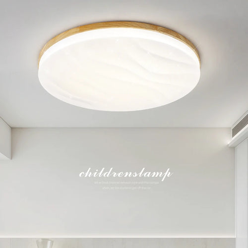 plafonnier en bois moderne pour intérieur design et élégant