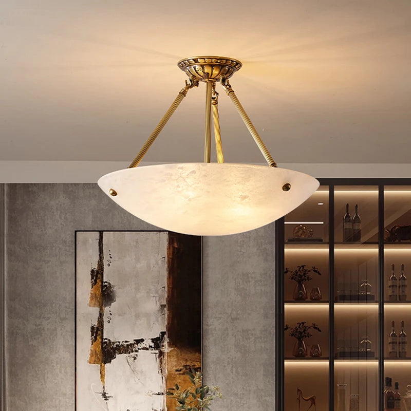 suspension en marbre naturel européen de luxe