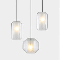 plafonnier led en verre design nordique simple luminaire décoratif intérieur
