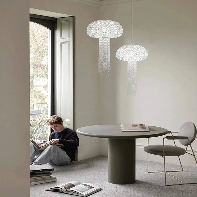 suspension art déco à intensité variable nouvelle tendance 2023 - vue 3 sur 9