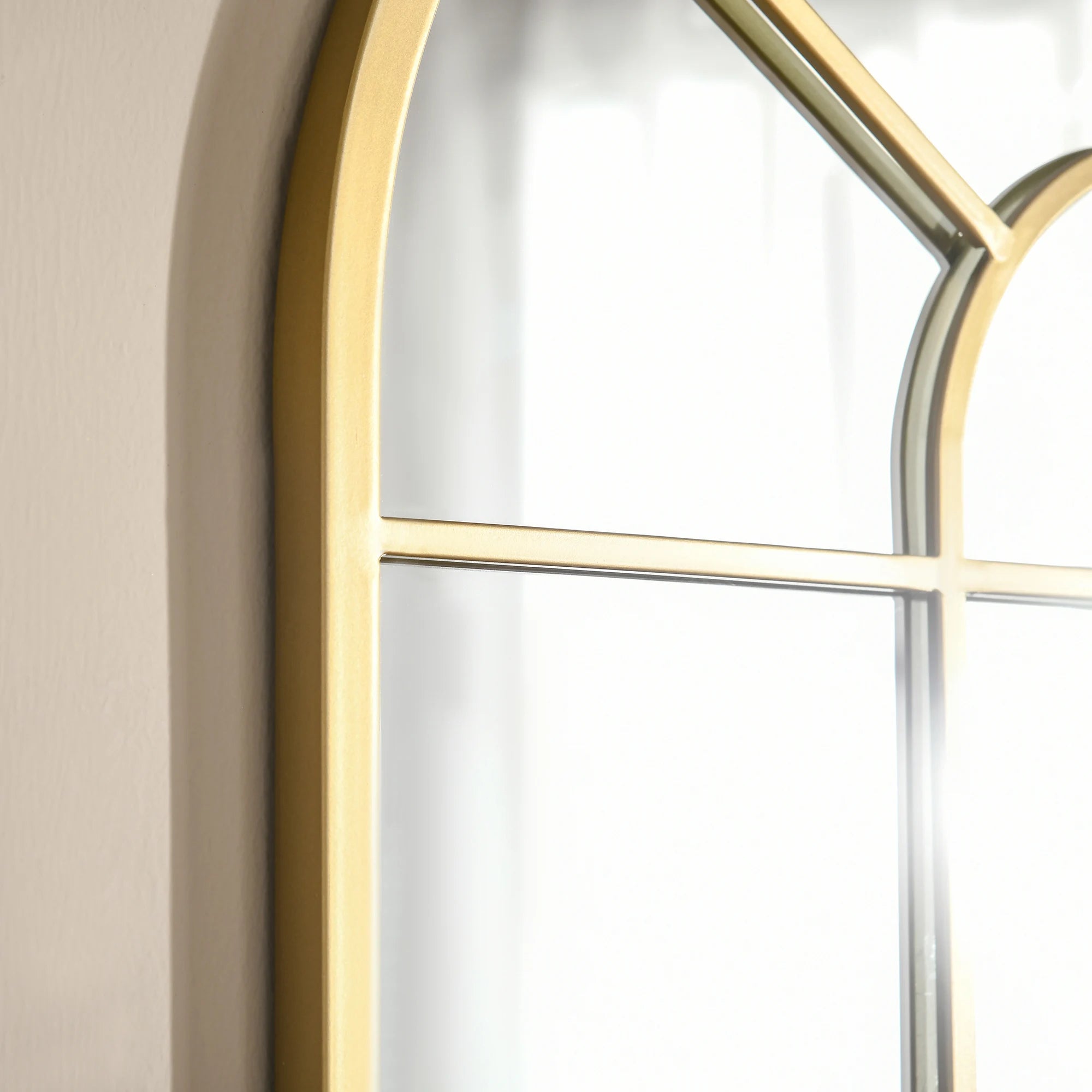 miroir décoratif mural en métal style moderne pour intérieur - vue 7 sur 7